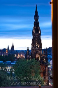 The Scott Monument by Brendan MacNeill